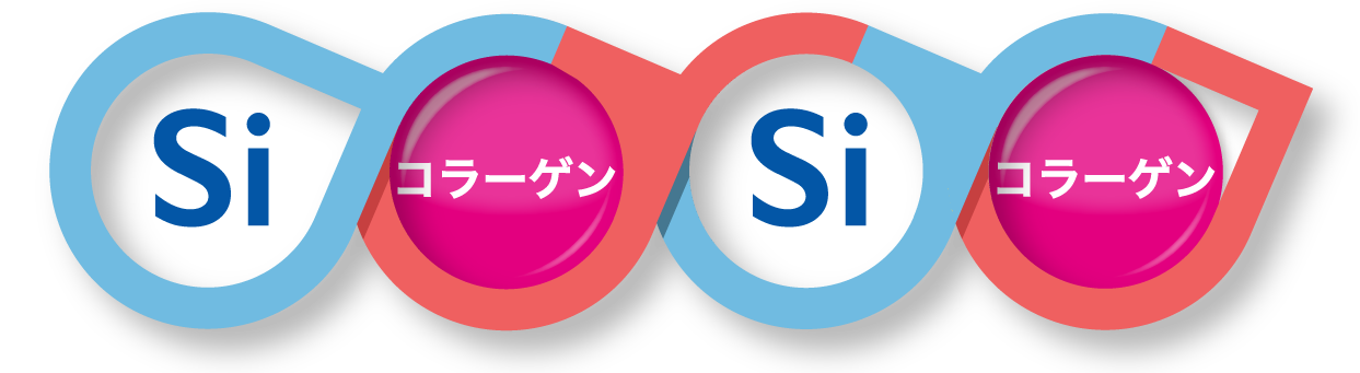 シリカとコラーゲン図